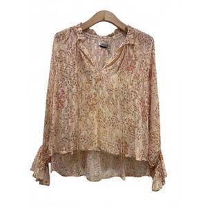 NEW MARIA CHER women's corrientes klimt blouse in light savage